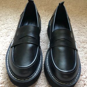 ASOS chunky maxi loafers
